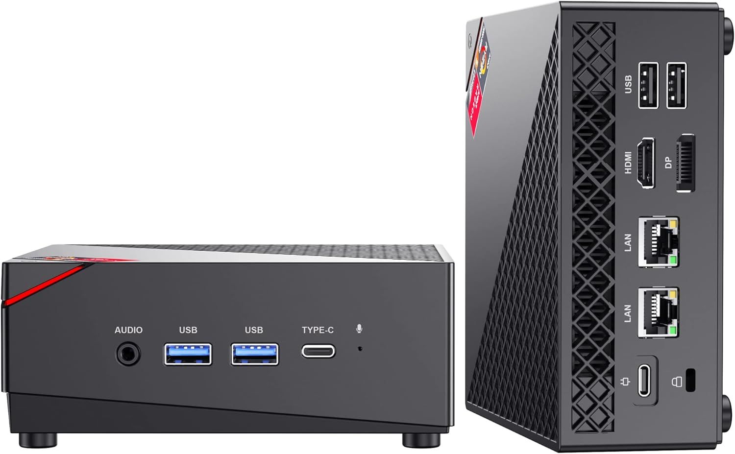 ACEMAGICIAN Dual LAN Mini Gaming PC AMD Ryzen 7 5800U