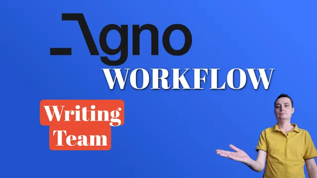 Agno Workflows Tutorial: AI Article Writer with Streamlit