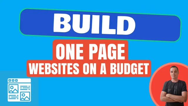 How to Build a One Page Website on a Budget