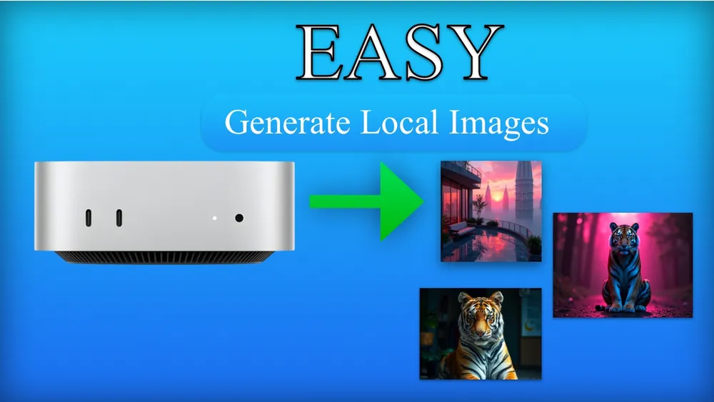 How To Locally Generate AI Images (Flux) on Mac