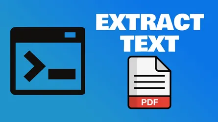 How To Extract Text From PDF In Command Line On Linux