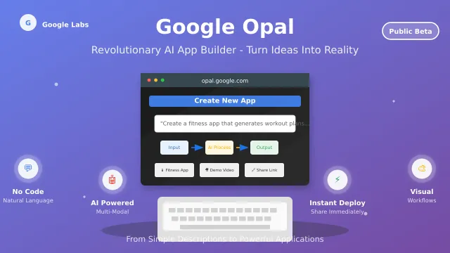 Google Opal AI App Builder: Build Mini-Apps Without Code