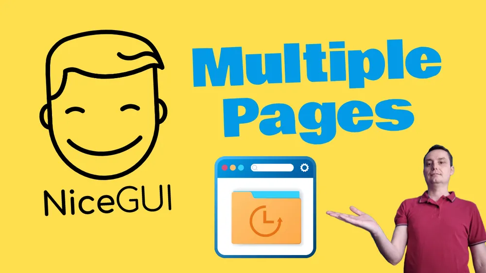 How To Add Multiple Pages to NiceGUI