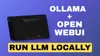 How to Setup Ollama with Open-Webui using Docker Compose