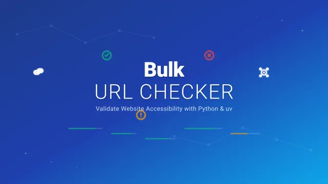 Bulk URL Checker with uv: Find Broken Links in Python